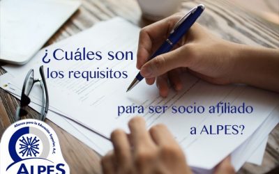 Requisitos para ser socio afiliado a ALPES