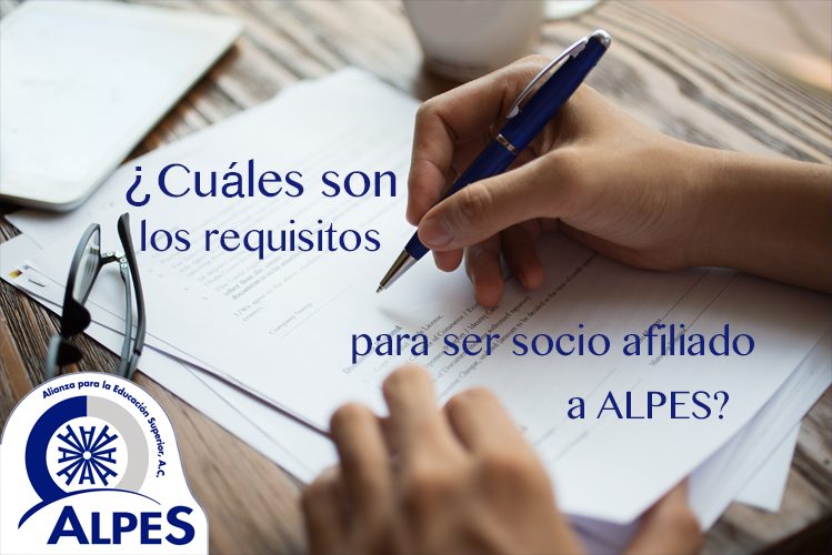 Requisitos para ser socio afiliado a ALPES