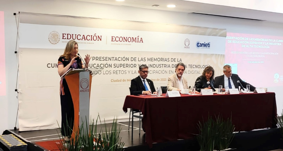 SEP y Economía anuncian cinco foros regionales de Educación Superior e Industria de Alta Tecnología.