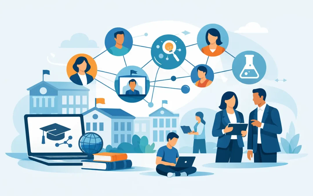 Beneficios de redes educativas para su institución