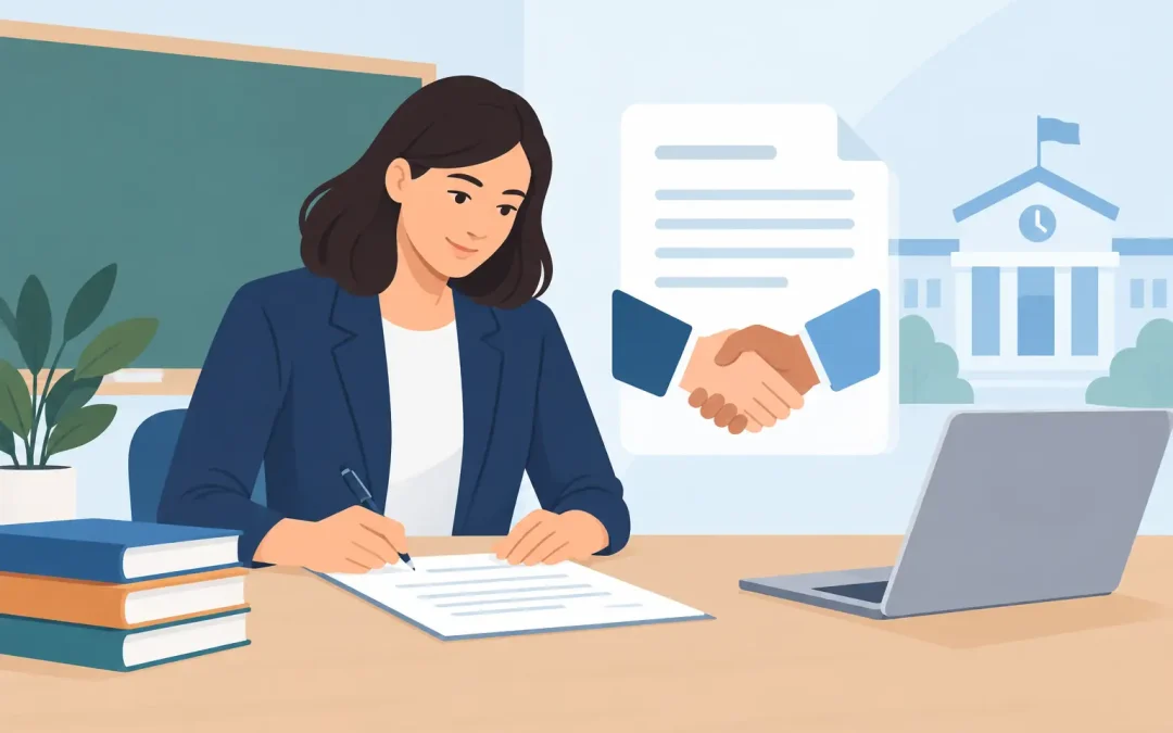 Guía para contratos docentes en instituciones